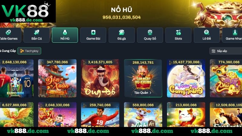 Nổ Hũ VK88 - Cơ Hội Săn Jackpot Siêu Lớn Cho Bet Thủ Đôi nét về game Nổ hũ VK88